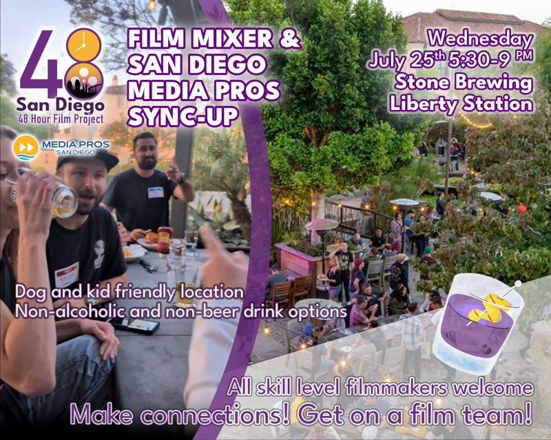 Summer Sync Up Mixer with SD Media Pros at Stone Liberty Station