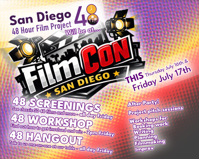San Diego 48 at FilmCon San Diego