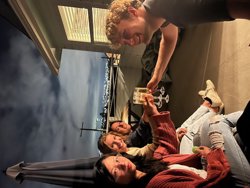 The Clown Closet behind the scenes