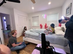 The Clown Closet behind the scenes