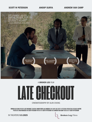 Late Checkout poster